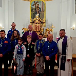 Izviđači iz Duge Rese donijeli Betlehemsko svjetlo u župu Zabok